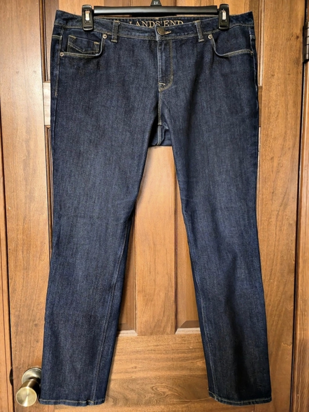 Lands' End Dark Blue Jeans Like New